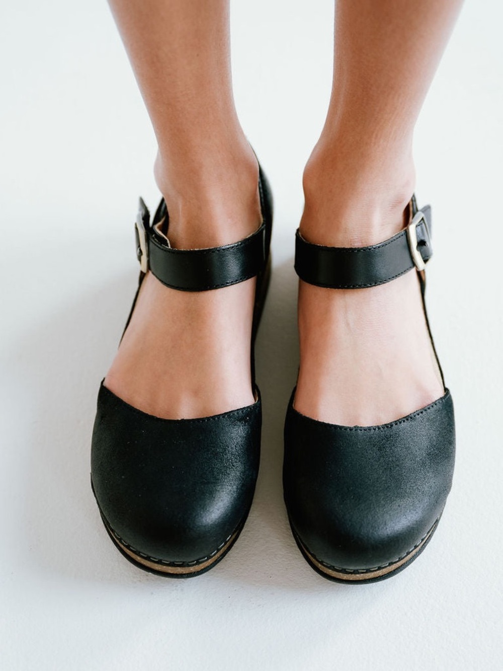 Dansko Mae Black Burnished Suede Mary Jane shoes US9 - Picture 2 of 12